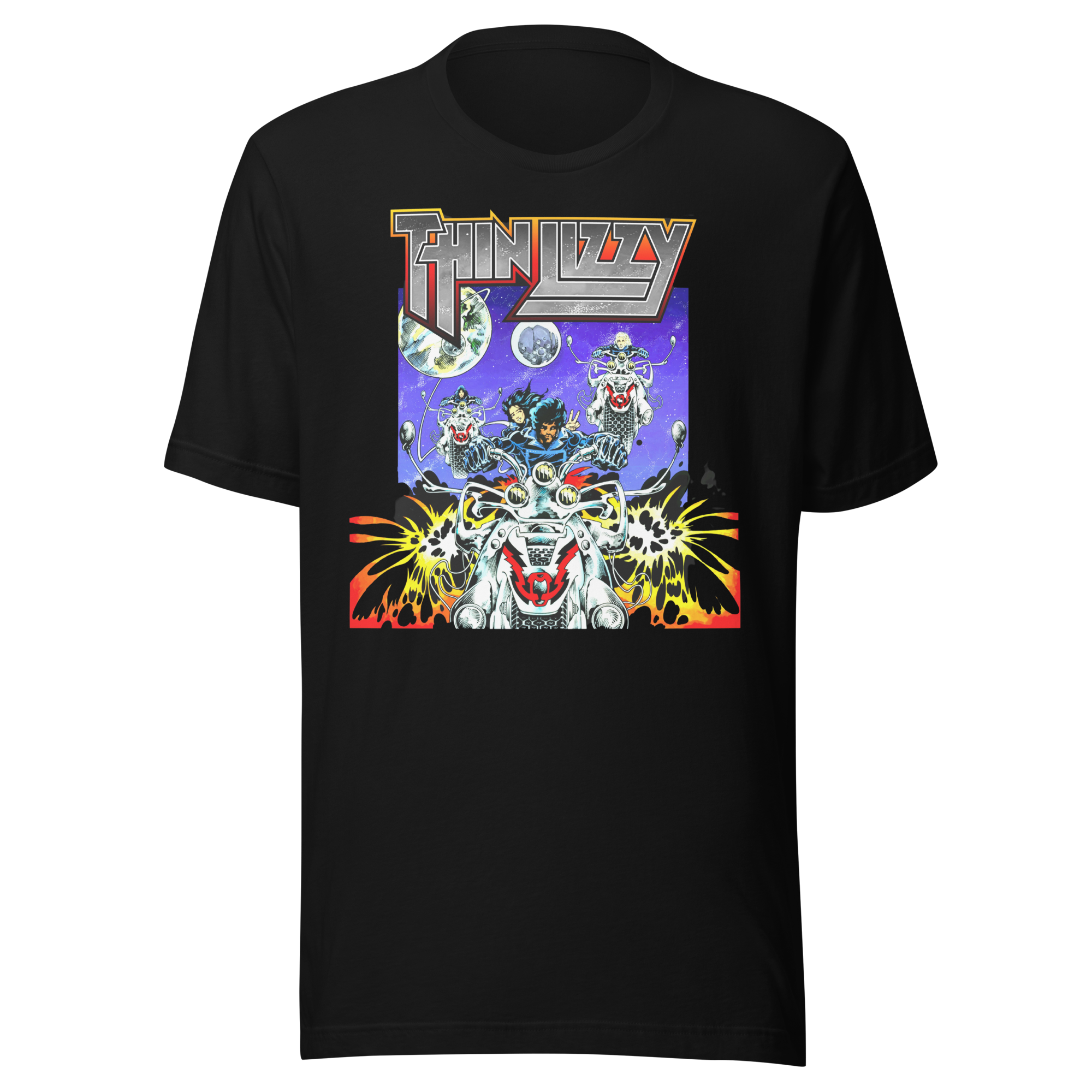 Thin Lizzy Night Riders T-Shirt []