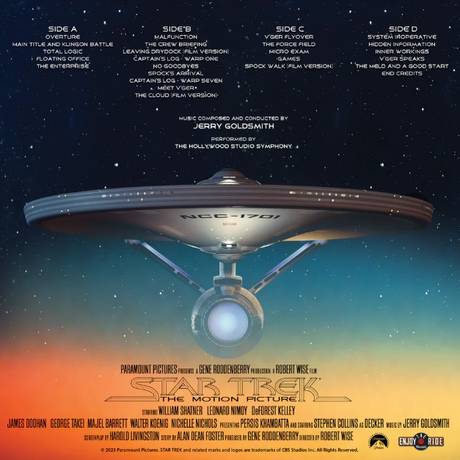 Star Trek: The Motion Picture – The Director’s Edition (Music from the Motion Picture) (LITA Exclusive 2LP Blue & White Swirl) [Vinyl]