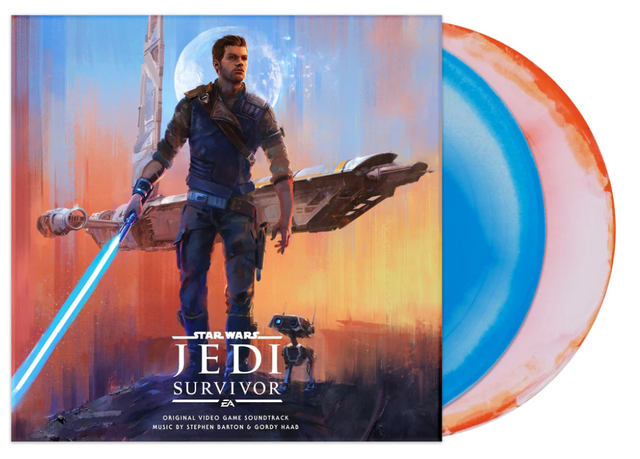 Stephen Barton & Gordy Haab - Star Wars: Jedi Survivor Game Soundtrack [2LP Lightsaber] [Vinyl]