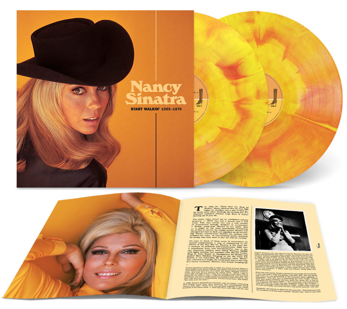 Nancy Sinatra - Start Walkin' 1965-1976 (2xLP, Velvet Morning Sunrise) [Vinilo]