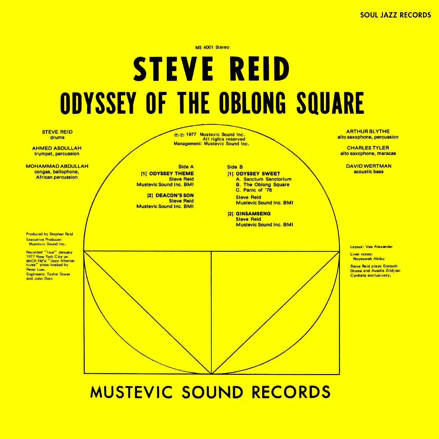 Steve Reid - Odisea del cuadrado oblongo (CD ORO) [CD]
