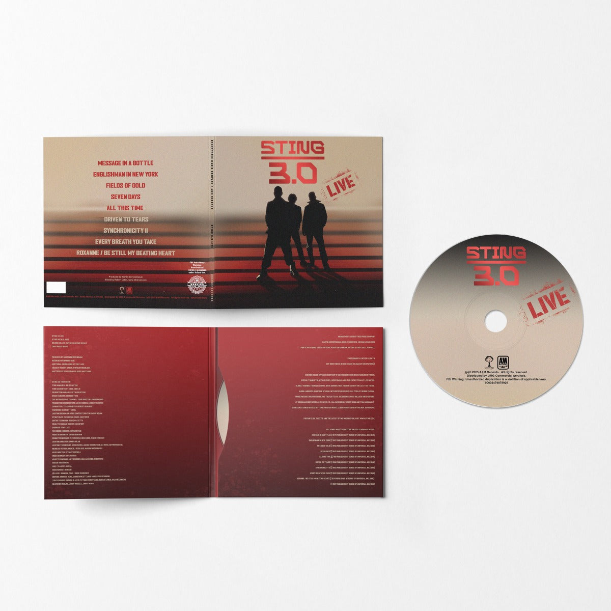 Sting 3.0 Live [CD]