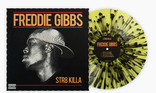 Freddie Gibbs - Str8 Killa [Club, Salpicaduras negras y amarillas] [Vinilo]