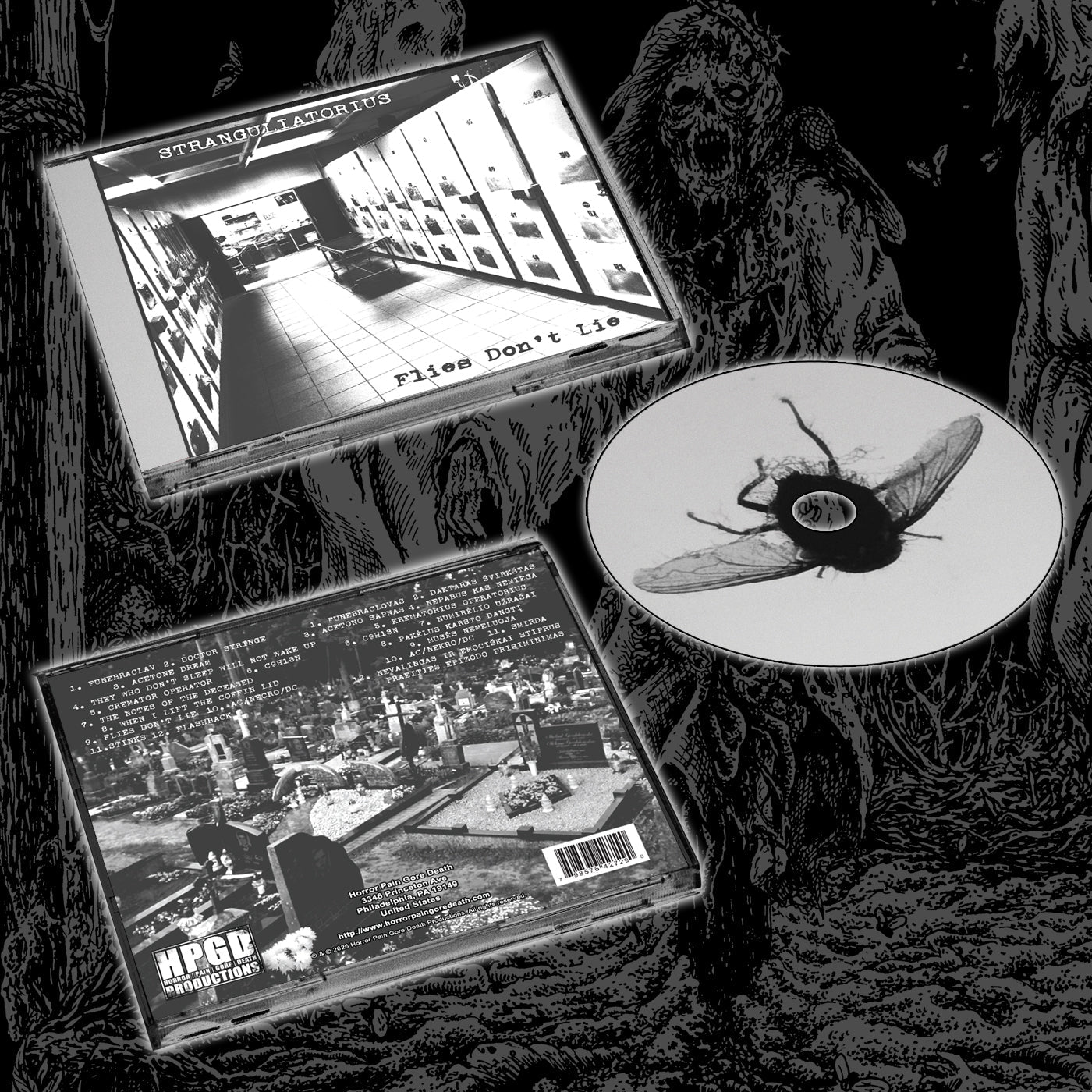 STRANGULIATORIUS - Flies Don't Lie CD