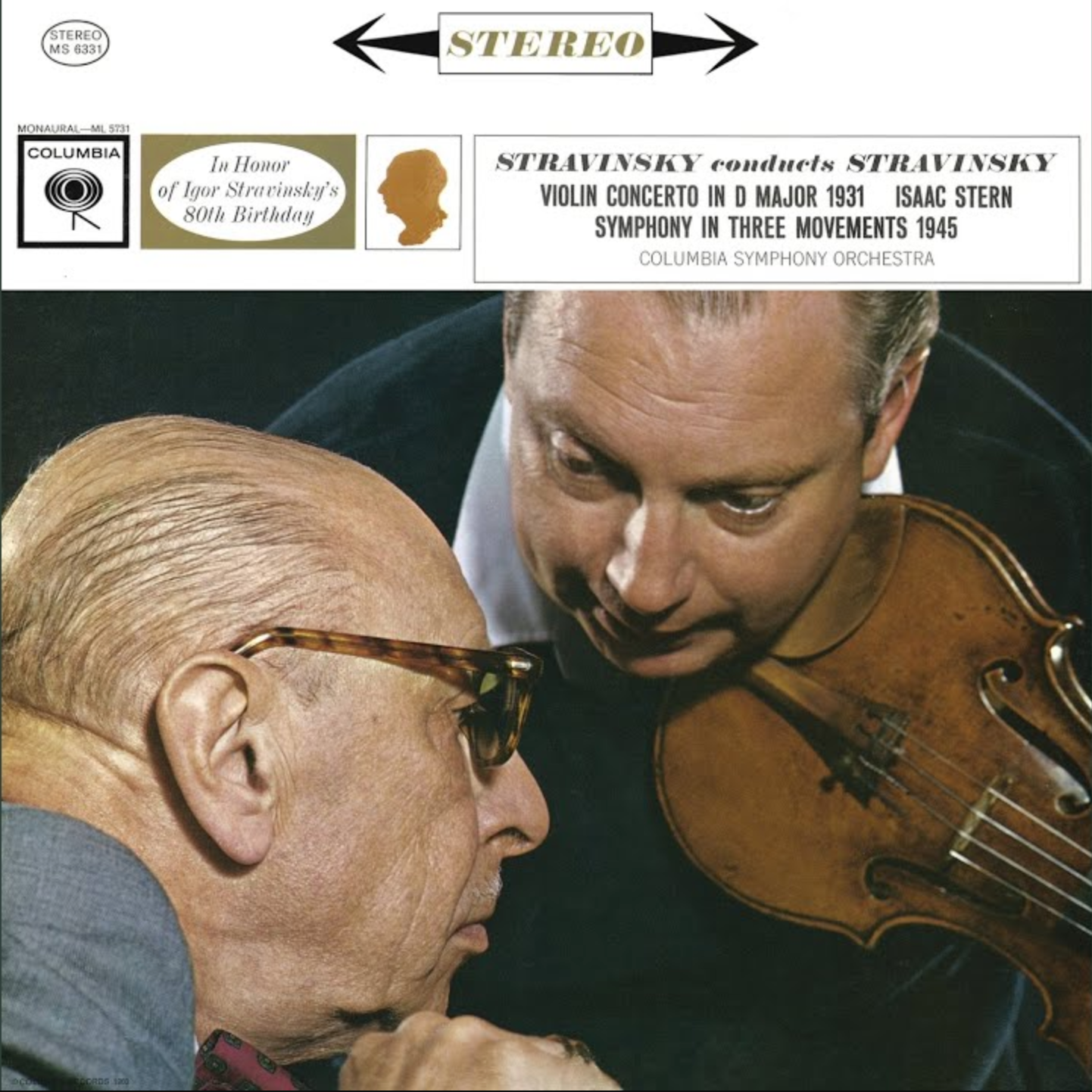 Stravinsky Conducts Stravinsky (Violin Concerto In D Major 1931 Symphony In Three Movements 1945) [Vinyl]
