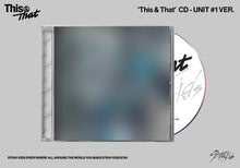 Stray Kids - This & That [Unit #1 Ver.] [CD]