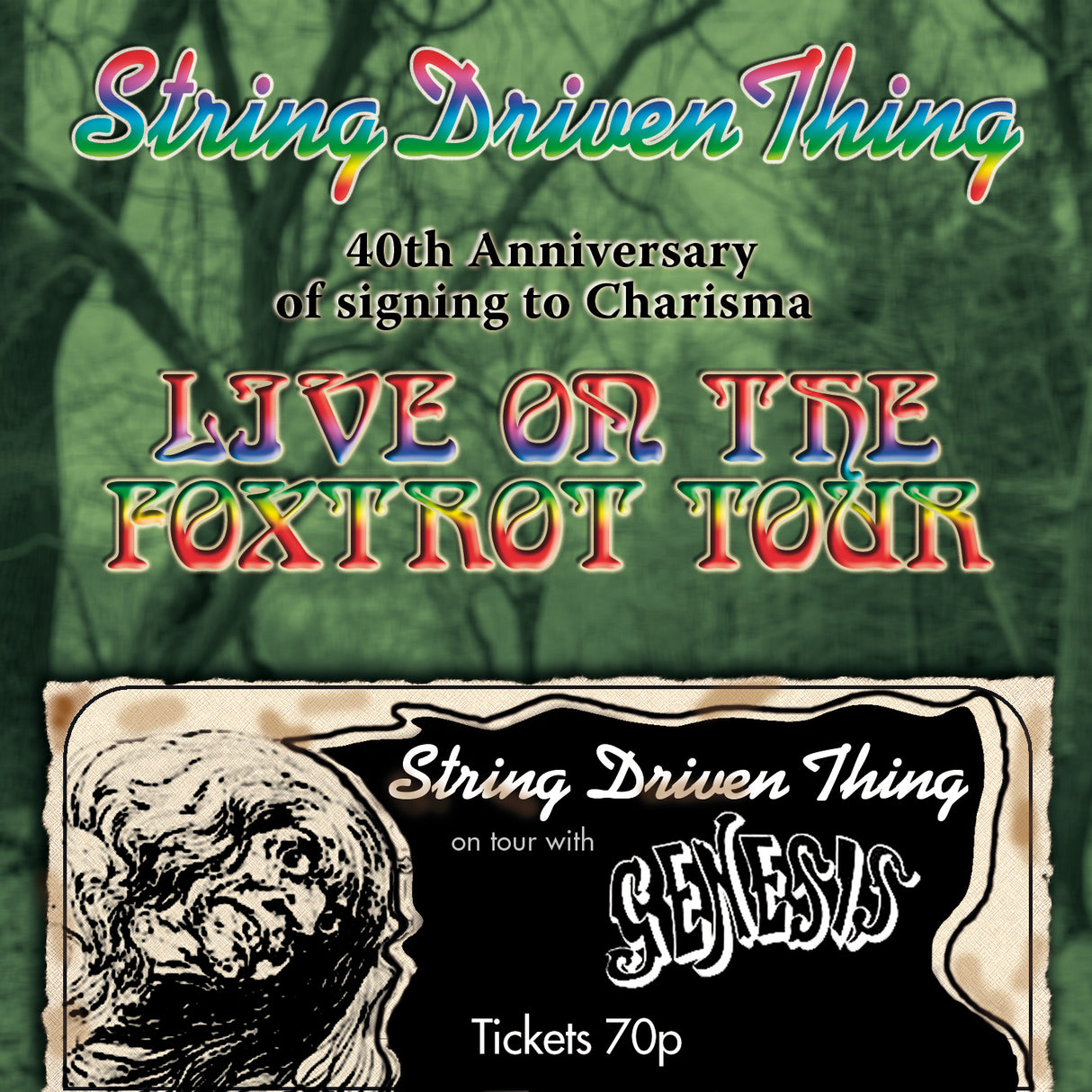 String Driven Thing - Live on the Foxtrot Tour (40th Anniversary) [CD]