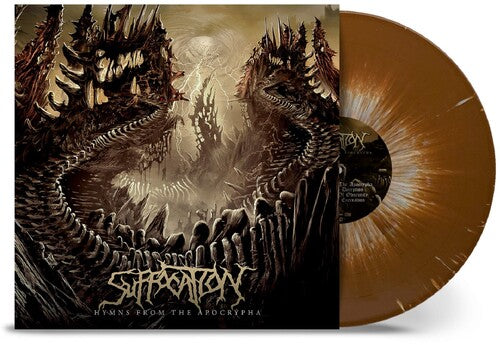 Suffocation - Hymns From The Apocrypha - Brown & White Splatter [Vinyl]