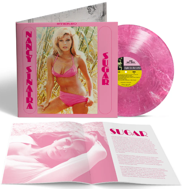 Nancy Sinatra - Sugar ("Let's Fall In Love" Pink & White Swirl) [Vinyl]