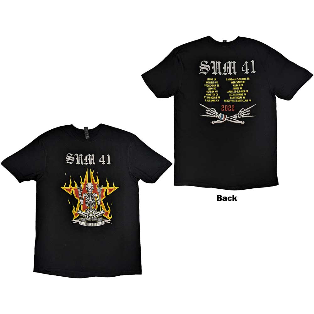 Sum 41 - AKNF Skeleton European Tour 2022 [T-Shirt]