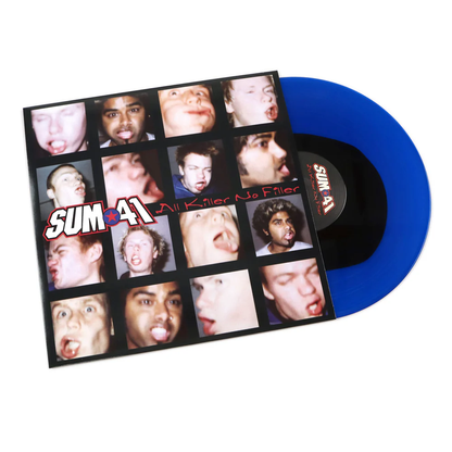 Sum 41 - All Killer No Filler (Edición limitada, vinilo de color azul y negro) [Vinilo]