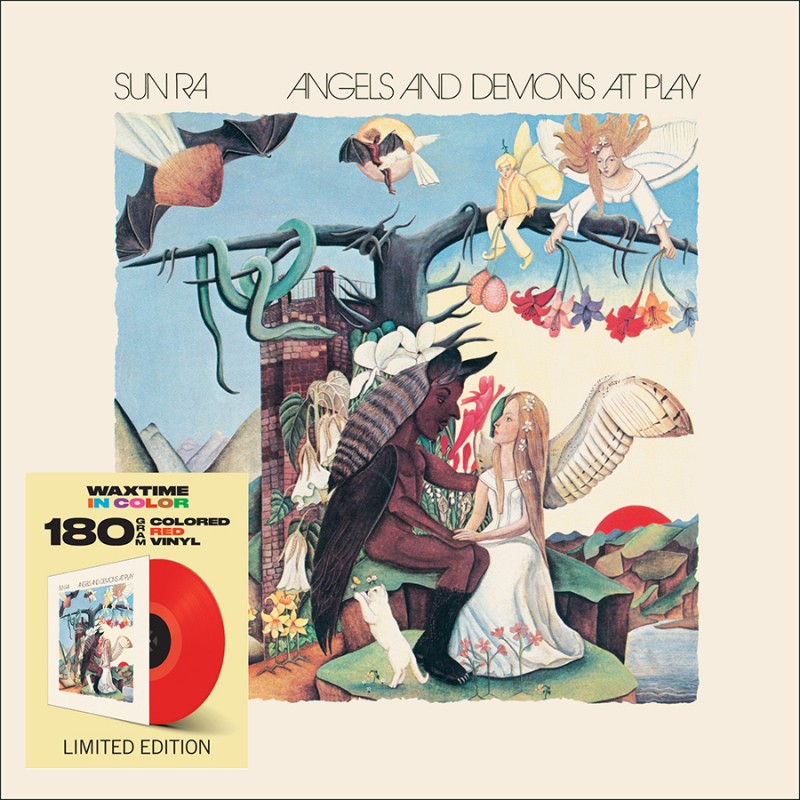 Sun Ra - Angels And Demons At Play (180 Gram Vinyl, Colored Vinyl, Red) [Import] [Vinyl]