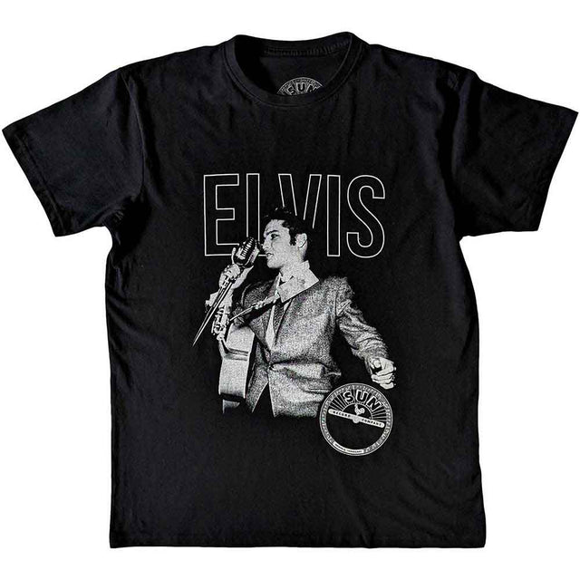 Sun Records Elvis Live Portrait T-Shirt