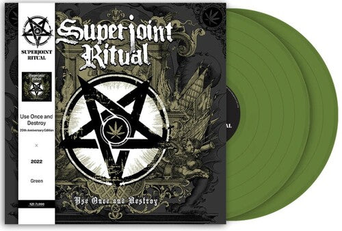Ritual de Superjoint: Úsalo una vez y destrúyelo (IEX, verde, aniversario) [Vinilo]