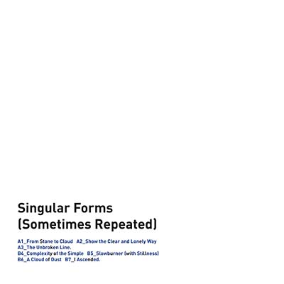 SYLVAIN CHAUVEAU - Singular Forms (Sometimes Repeated) [CD]