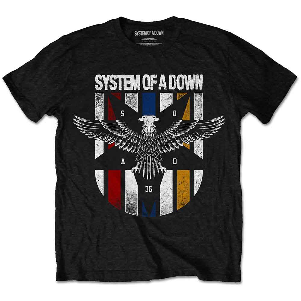 Camiseta System Of A Down - Colores del águila
