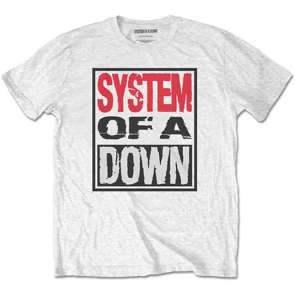 Camiseta de System Of A Down con triple apilamiento