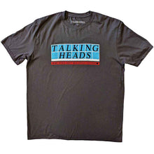 Talking Heads - Camiseta con el logotipo en mosaico