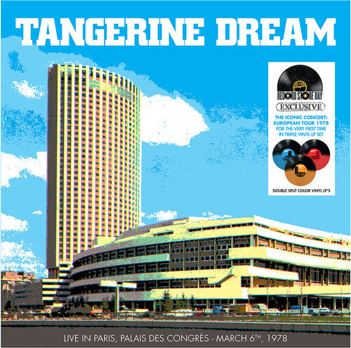 Tangerine Dream - Live In Paris Palais Des Congres (RSD 4.22.23) [Vinyl]