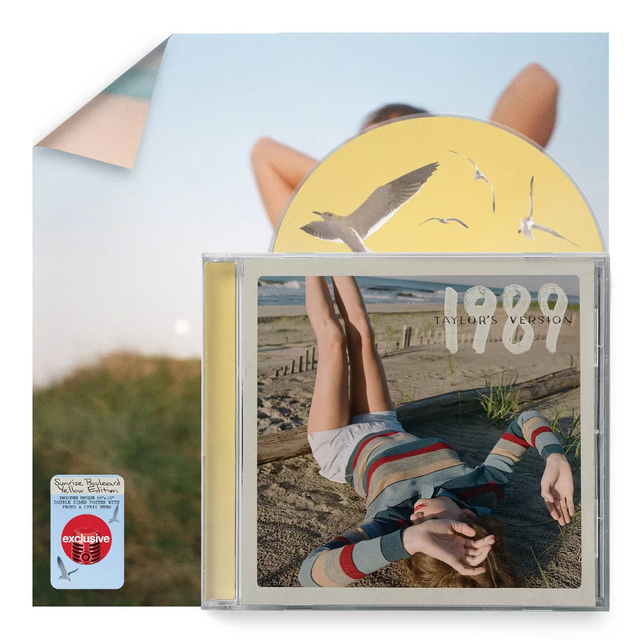 Taylor Swift - 1989: Taylor's Version (Sunrise Boulevard Yellow Deluxe Poster Edition) [CD]