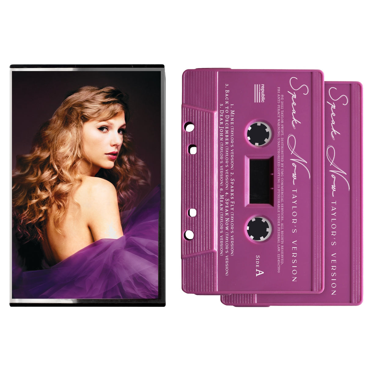 Taylor Swift Speak Now (Taylor's Version) [2 Cassette] Cassette - Paladin Vinyl