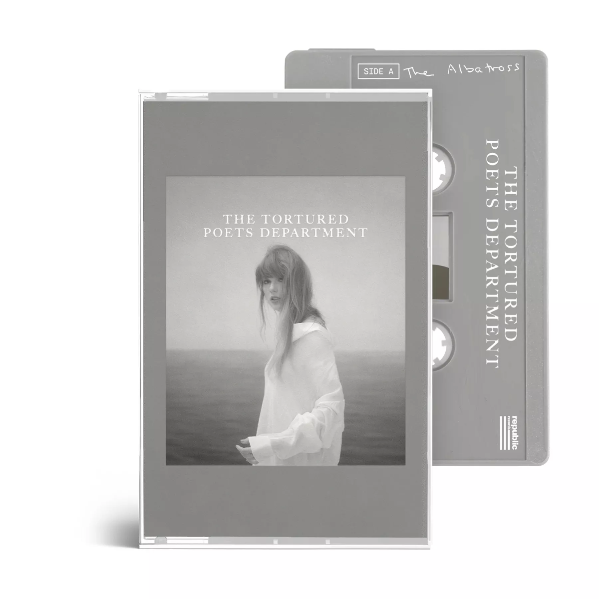Taylor Swift - EL DEPARTAMENTO DE POETAS TORTURADOS (PORTADA DE ALBATROSS) (ESTUCHE DE JOYAS GRIS) (CASSETTE) [Cassette]