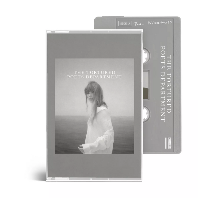 Taylor Swift - THE TORTURED POETS DEPARTMENT (THE ALBATROSS COVER) (GRAY JEWEL CASE) (CASSETTE) [Cassette]