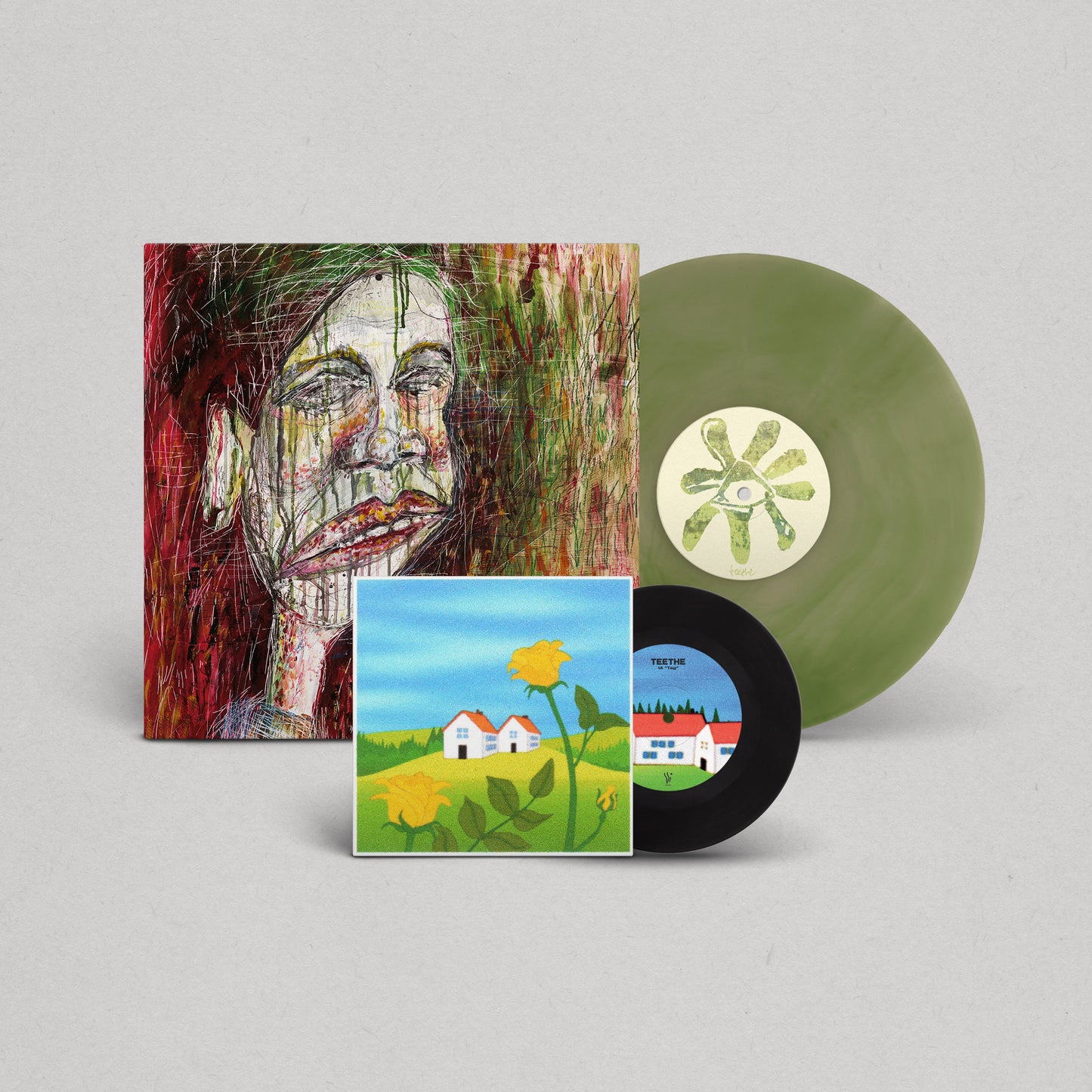 Teethe - Teethe (LP+7" Indie Exclusive, Green Geode) [Vinilo]