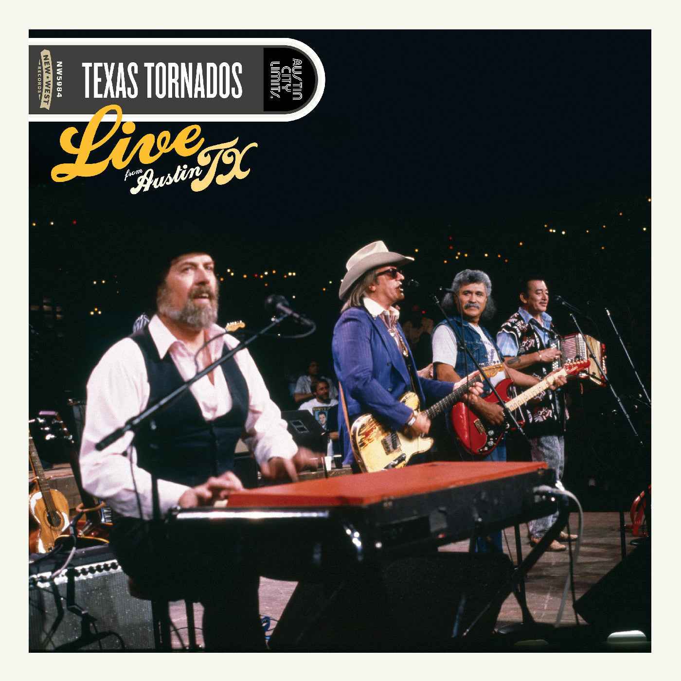 Texas Tornados - Live From Austin, Tx (Indie Exclusive, Red, White, Blue Splatter Vinyl) [Vinyl]