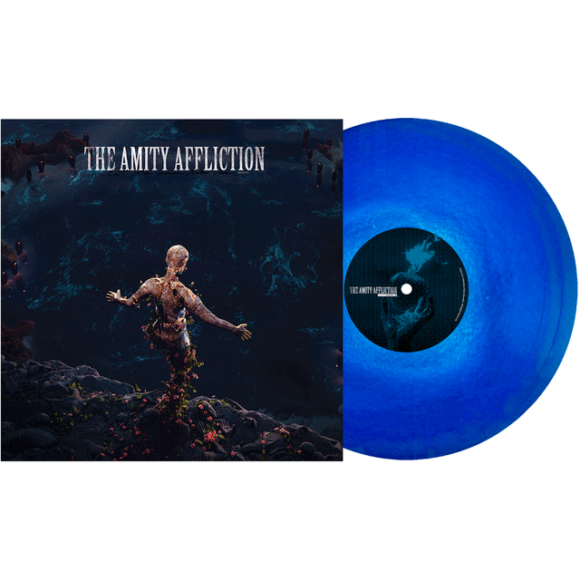 The Amity Affliction - Let The Ocean Take Me (Redux) (Indie Exclusive, White in Aqua Blue in Royal Blue Colored Vinyl) [Vinyl]