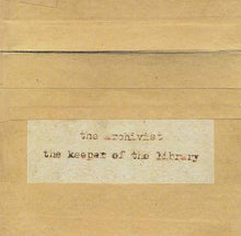 THE ARCHIVIST - The Keeper Of The Library [CD]