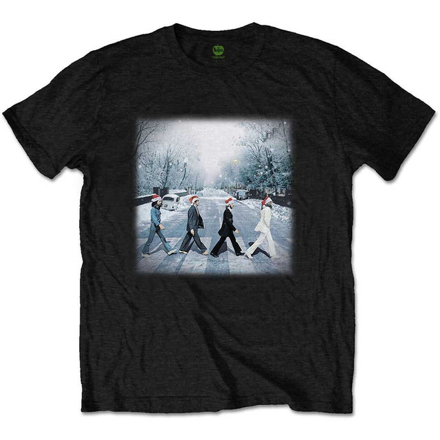 The Beatles Abbey Christmas T-Shirt