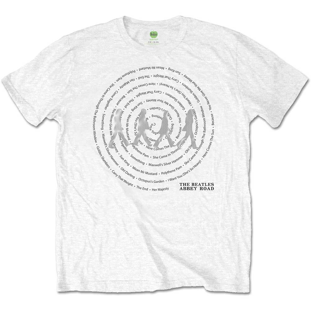 The Beatles - Abbey Road Songs Swirl [T-Shirt]