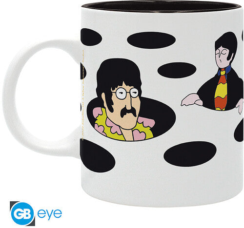 The Beatles - Abysse - The Beatles - Yellow Sub Sea Of Holes, taza de 11 oz (taza de cerámica) [Taza]