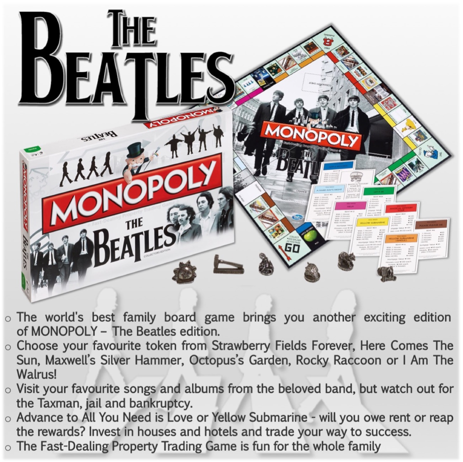 Beatles Monopoly [Board Games]