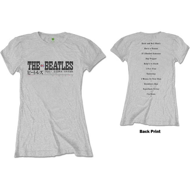 The Beatles - Lista de canciones de Budokan [Camiseta de manga corta]