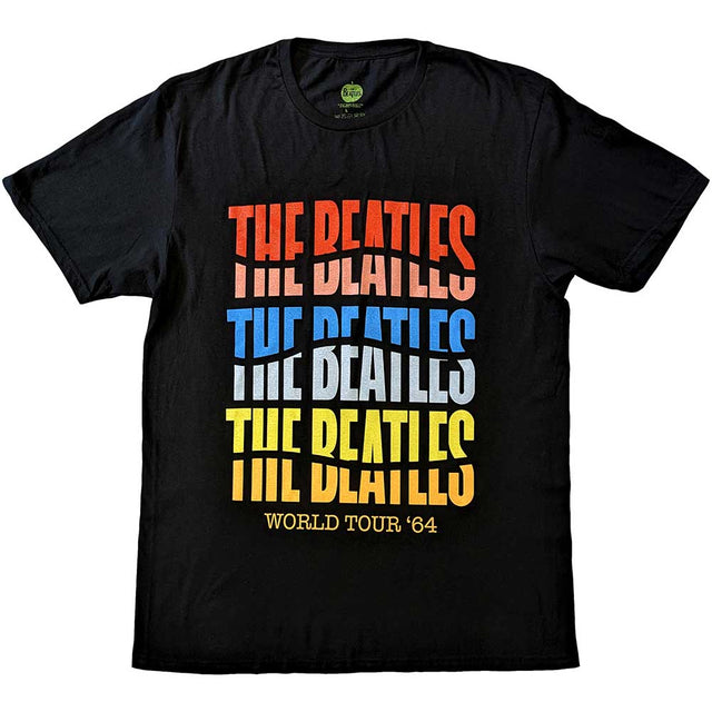 The Beatles - Camiseta Color Wave