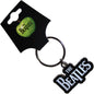 The Beatles Drop T Logo (White) [Keychain]