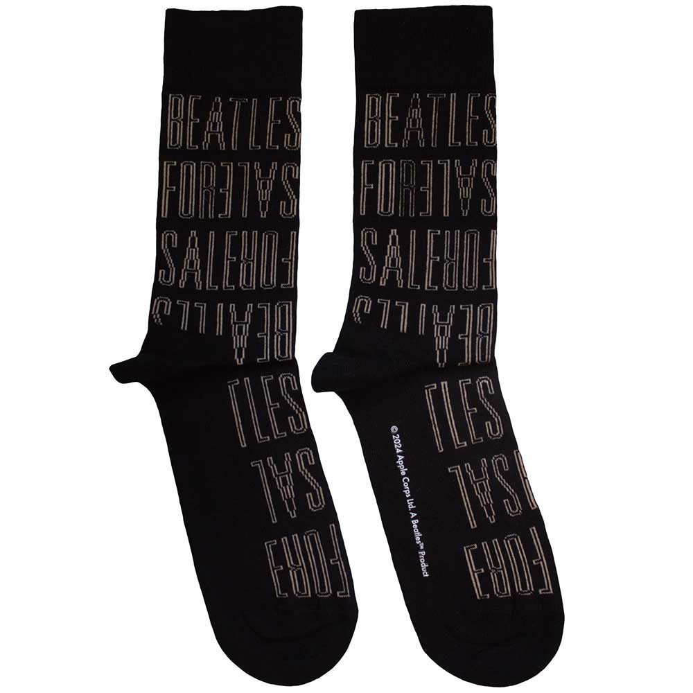 For Sale Text Outlines Repeat [Socks]