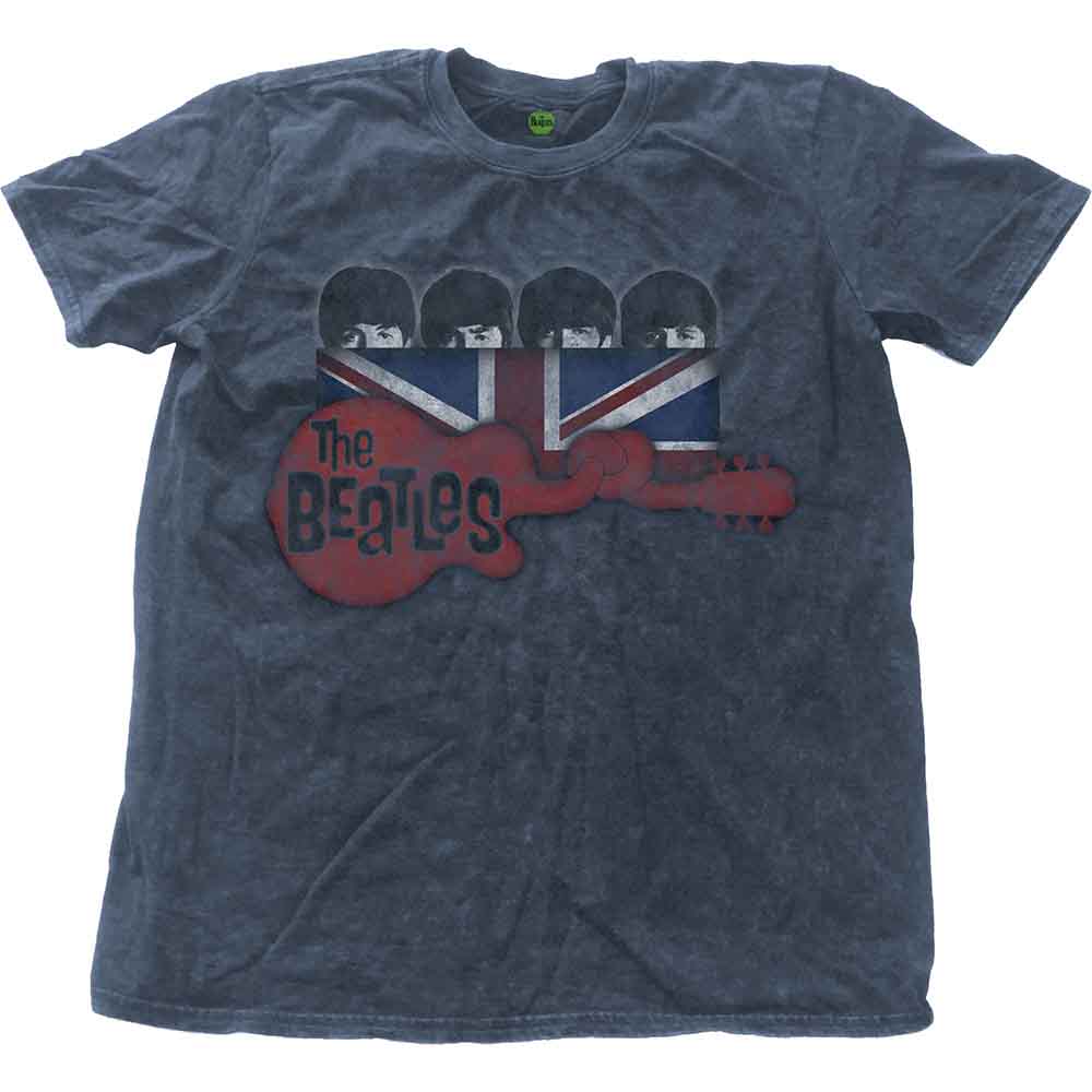 The Beatles - Guitar & Flag [T-Shirt]