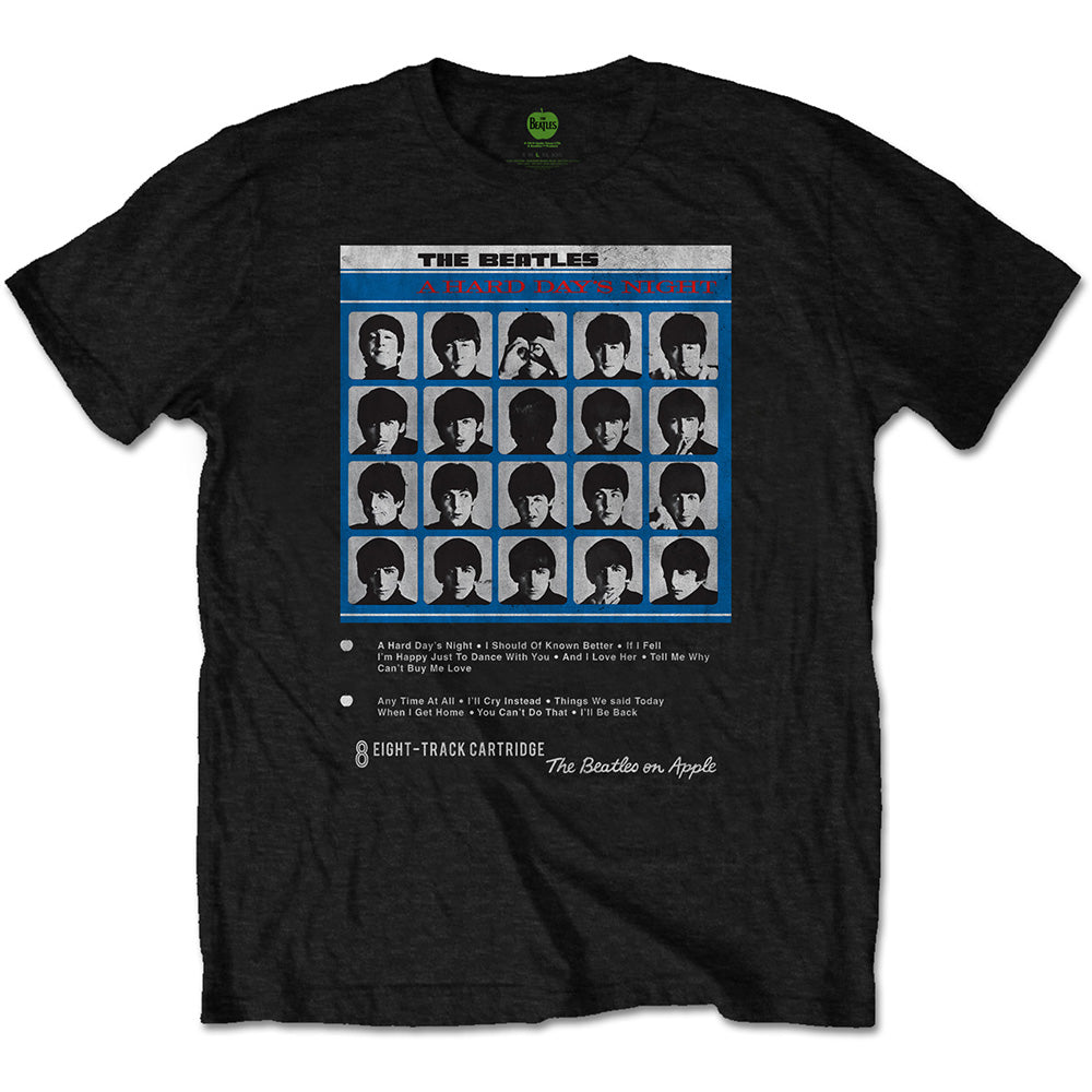 The Beatles - Hard Days Night - Camiseta de 8 canciones