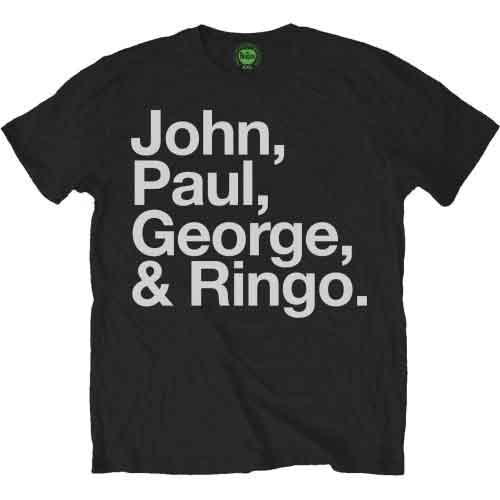 Los Beatles - John, Paul, George y Ringo [Camiseta]