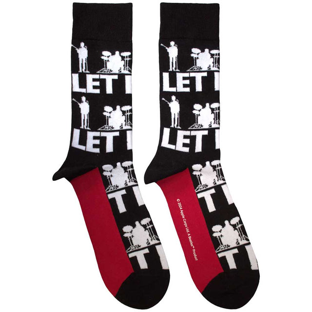 The Beatles - Let It Be Silhouettes Repeat [Socks]