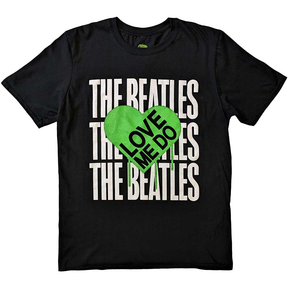 The Beatles - Love Me Do Graffiti Heart [T-Shirt]