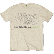 The Beatles Outline Faces on Apple [T-Shirt]