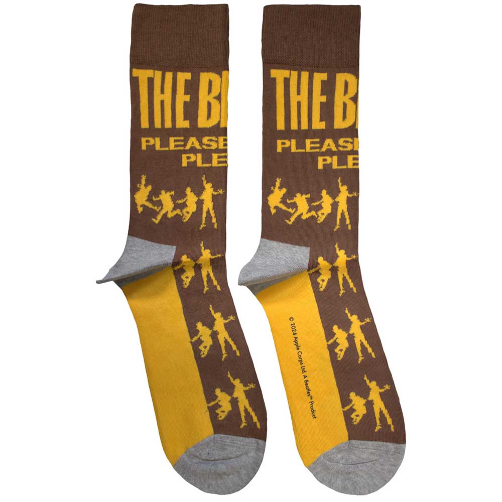 The Beatles Please Please Me Silhouettes [Socks]