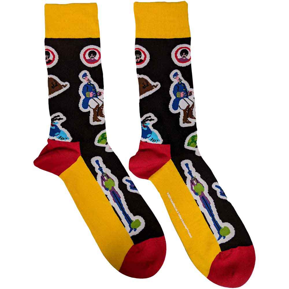 The Beatles Portholes & Characters [Socks]