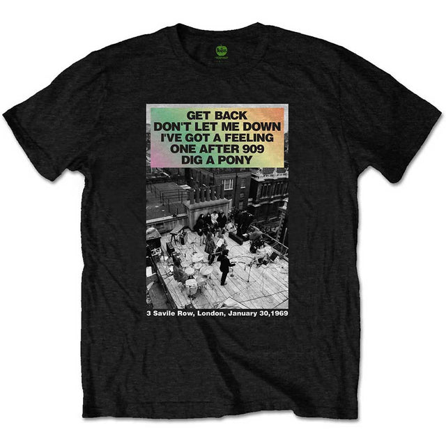 The Beatles - Canciones en la azotea con degradado [Camiseta]