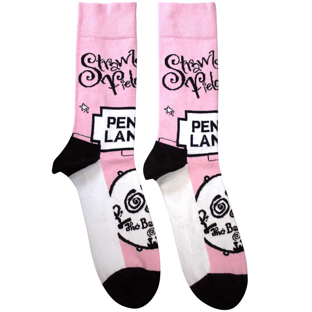Strawberry Fields/Penny Lane [Socks]