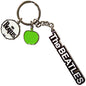 The Beatles Text Logo Drop T Drum & Apple Charms [Keychain]